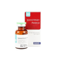 ИРИНОТЕКАН АМАКСА концентрат для р-ра д/инф., по 20 мг/мл по 15 мл во флак. №1