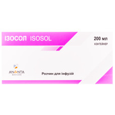 ИЗОСОЛ раствор д/инф. по 200 мл в конт.