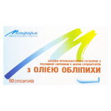 ОБЛІПИХОВІ супоз. рект. 0.3г №10 (5х2)