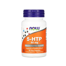 Now 5-HTP, 5-гідрокситриптофан 50мг капс, №180