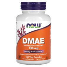 Now DMAE NOW 250 мг вегетаріанські капсули №100