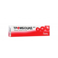 ТРОМБОЦИД гель, 15 мг/г по 40 г в тубах