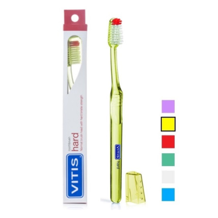 VITIS зубная щетка HARD жесткая (желтая) (41572)