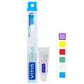 VITIS зубная щетка MEDIUM средней жесткости (феолетовая) + VITIS WHITENING зубная паста 15 мл