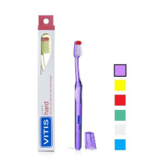 VITIS зубна щітка HARD жорстка (фіолетова) (41573)