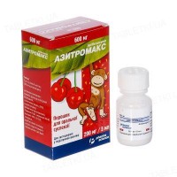 АЗИТРОМАКС таблетки, п/о, по 600 мг №30 во флак.