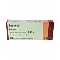 ИПАТОН® таблетки, п/о, по 250 мг №20 (10х2)