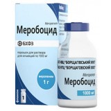 МЕРОБОЦИД порошок для р-ра д/ин. по 1000 мг во флак.