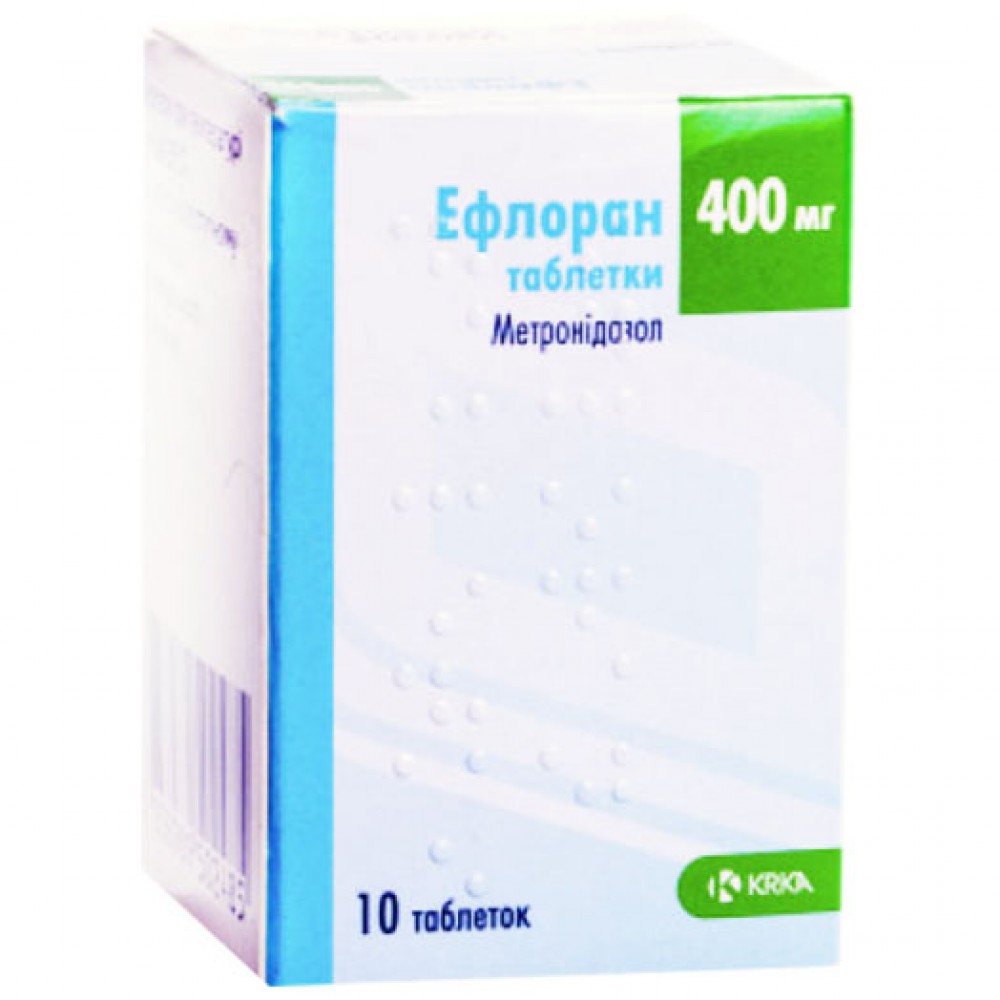 ЭФЛОРАН таблетки по 400 мг №10 во флак. • Цены • Купить в е .