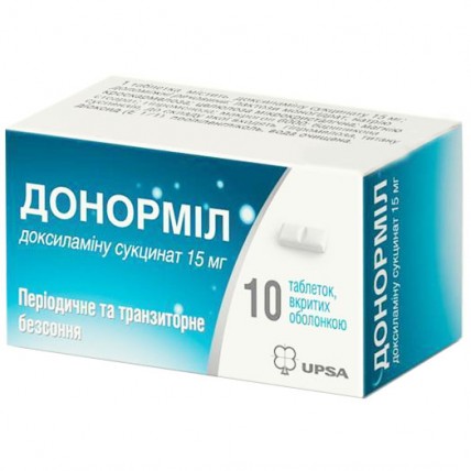 ДОНОРМИЛ таблетки шип. по 15 мг №10 #