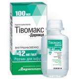 ТИВОМАКС-ДАРНИЦА раствор д/инф., 42 мг/мл по 100 мл во флак. №1
