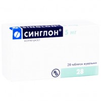 СИНГЛОН® таблетки жев. по 5 мг №28 (7х4)