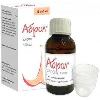 АБРОЛ® сироп, 15 мг/5 мл по 100 мл во флак.