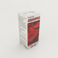 АКВАФЕРРОЛ сироп, 10 мг/мл по 125 мл у баночці з мірним стаканом