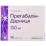 ПРЕГАБАЛИН-ДАРНИЦА капсулы по 150 мг №14 (7х2)