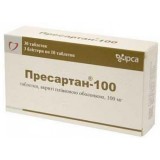 ПРЕСАРТАН®-100 таблетки, п/плен. обол., по 100 мг №30 (10х3)