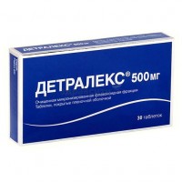 ДЕТРАЛЕКС® таблетки, п/плен. обол., по 500 мг №30 (15х2)