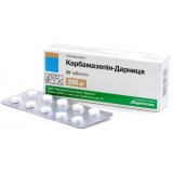 КАРБАМАЗЕПИН-ДАРНИЦА таблетки по 200 мг №20 (10х2)