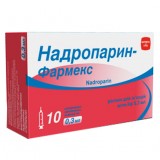 НАДРОПАРИН-ФАРМЕКС раствор д/ин. 9500 анти-Ха МЕ/мл по 0,3 мл в предвар. запол. шпр. №10