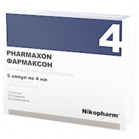 ФАРМАКСОН раствор д/ин., 250 мг/мл по 4 мл в амп. №5