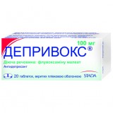 ДЕПРИВОКС® таблетки, п/плен. обол., по 100 мг №20 (10х2)