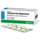 ПИРАЦЕТАМ-ДАРНИЦА таблетки, п/о, по 200 мг №60 (10х6)
