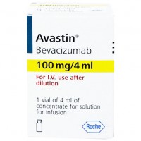 АВАСТИН® концентрат для раствора д/инф. по 100 мг/4 мл во флак. №1