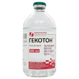 ГЕКОТОН® раствор д/инф. по 400 мл в бутыл.