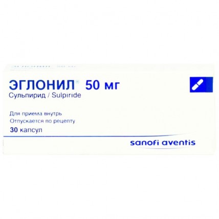 ЭГЛОНИЛ® капсулы по 50 мг №30 (30х1)