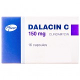 ДАЛАЦИН Ц капсулы по 150 мг №16 (8х2)