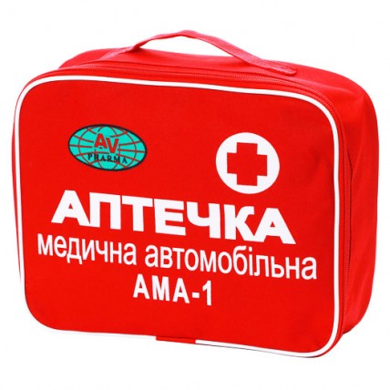 Аптечка медицинская автомобильная АМА-1