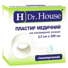 Л/пласт.H Dr.House 2.5х500 шелк.осн.к/уп.