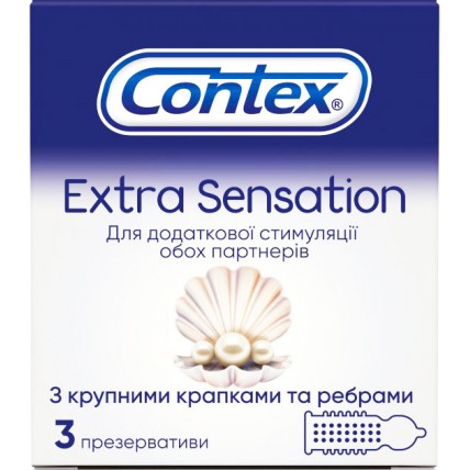 Презервативы CONTEX N3 Extra Sensation