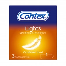 Презервативы CONTEX N3 Lights очень тонкие