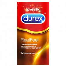 Презервативи Durex Real Feel (натуральні відчуття) №12