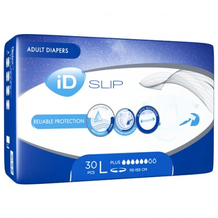 Подгузники для взрослых ID SLIP Plus L №30