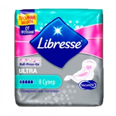 Прокладки жіночі гігієгічні Libresse Super 8