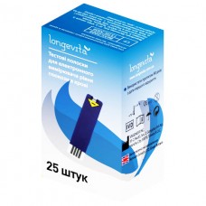 Тест-полоски д/опр.глюкозы Longevita №25