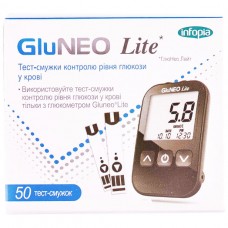 Тест-смужки контр. глюкози в крові Gluneo Lite № 50