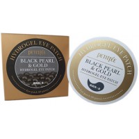 PETITFEE Патчи гидрогелевые д/глаз Black Pearl & Gold Hydrogel Eye Patch 60шт