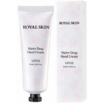 ROYAL SKIN Крем для шкіри рук зволожуючий Water Drop Hand Cream Lotus 60ml