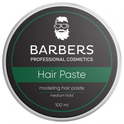 BARBERS PROFESSIONAL COSMETICS Паста для волос Barbers Modeling Hair Paste Medium Hold