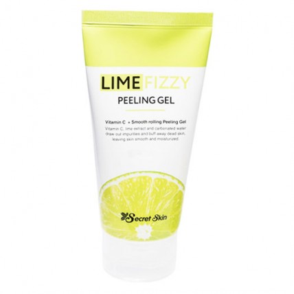 SECRET SKIN Пилинг-скатка с экстрактом лайма и витамином С  SECRET SKIN Lime Fizzy Peeling Gel 120ml