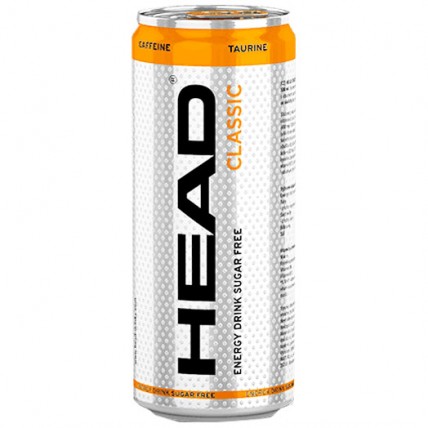 Head Classic SUGAR FREE – Energy DRINKS газований енергетичний напій 0,5 ЖБ