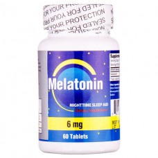 МЕЛАТОНІН 6 мг, таблетки №60 (Nu-Health Products)