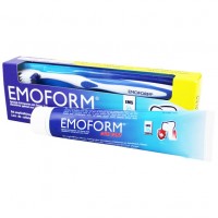 Emoform Уход за деснами Специальная зубная паста 85 мл, с щеткой