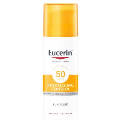Eucerin 87997 Пігмент Контрол сонцезахисний флюїд для обличчя проти гіперпігментації SPF50+