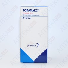 ТОПАМАКС® капсулы по 50 мг №28 во флак.