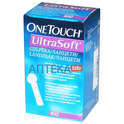 Ланцеты One Touch Ultra Soft N100
