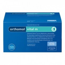 Ортомол Vital M, капсулы для мужчин, 30 дней. (ORTHOMOL 1319778)